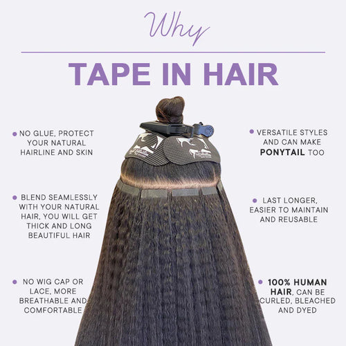 Raw Cambodian Body Wave Tape-ins